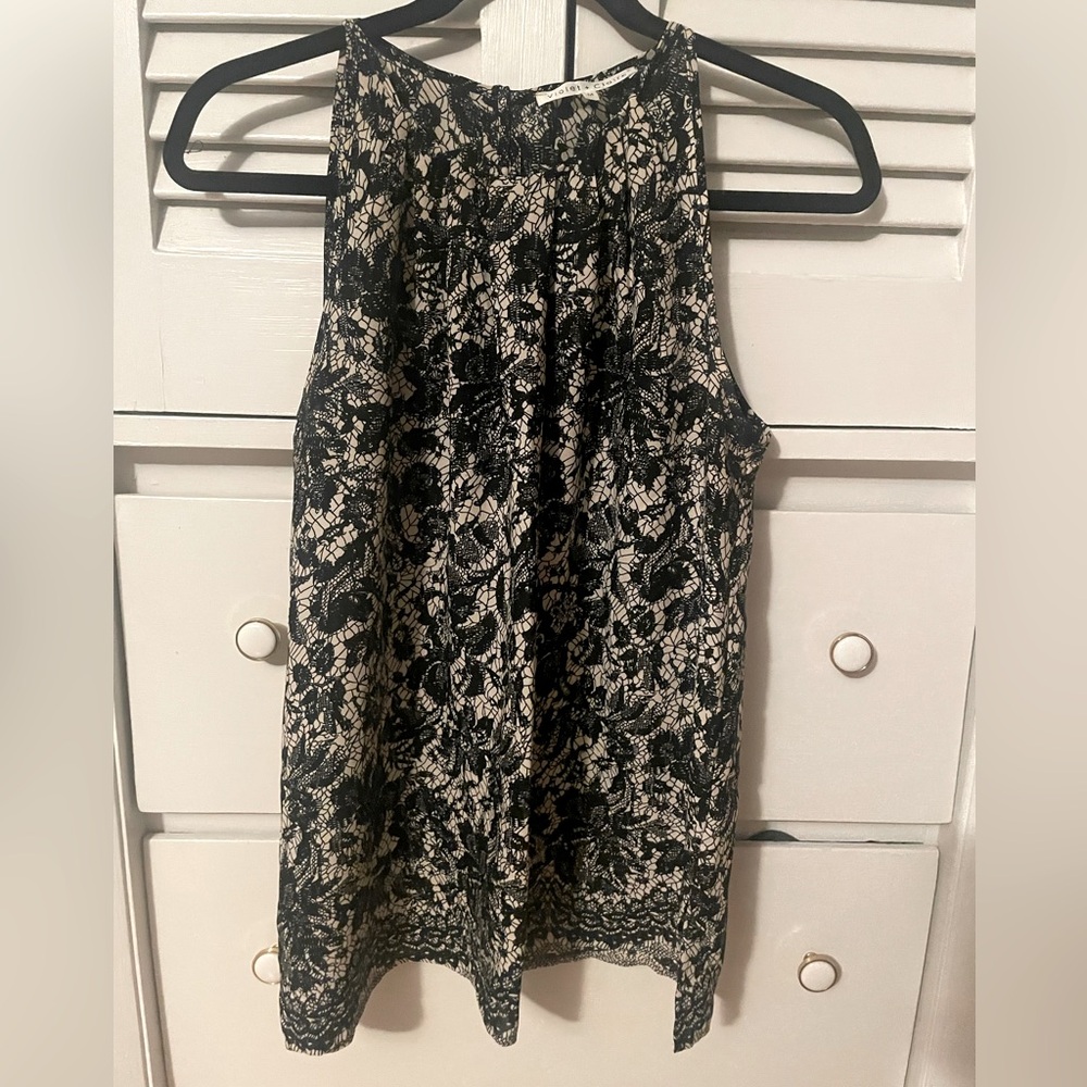 Violet & Clare Lace Print Tank